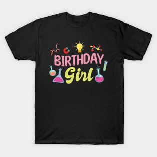 Science Birthday Girl T-Shirt